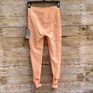 Free People Movement Wave Rider Leggings Peach